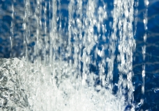 Waterwall rain feature